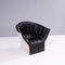 Black Leather Quilted Armchair by Inga Sempé Moel for Ligne Roset 3