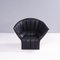 Black Leather Quilted Armchair by Inga Sempé Moel for Ligne Roset, Image 2