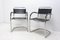 Tubular Steel Cantilever Armchairs, Europe, 1970s, Set of 2 5