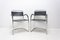 Tubular Steel Cantilever Armchairs, Europe, 1970s, Set of 2 2