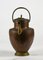 Jarra Amphora de cobre con pico de latón, Italia, 1800, Imagen 3