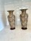 Large Antique Victorian Vases from Lambeth Doulton, Set of 2 3
