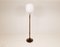 Lámpara de pie Art Déco de abedul teñido, años 30, Imagen 3