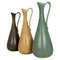 Mid-Century Ceramic Vases by Gunnar Nylund for Rörstrand, Sweden, Set of 3, Image 1