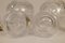 Skandinavische moderne Kerzenhalter aus klarem Kristallglas von Orrefors, Schweden, 2er Set 13