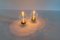 Scandinavian Modern Clear Crystal Candle Holders from Orrefors, Sweden, Set of 2, Image 10