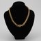 French Interlaced Links 18 Karat Yellow Gold Necklace, 1950s 3