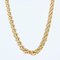 French Interlaced Links 18 Karat Yellow Gold Necklace, 1950s, Image 10