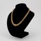 French Interlaced Links 18 Karat Yellow Gold Necklace, 1950s, Image 4