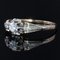 Diamond 18 Karat Yellow Gold Solitaire Ring, 1930s, Image 4