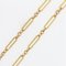 French 18 Karat Yellow Gold Stick Mesh Chain, 1960s 7