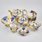 Neo-Baroque Tea Set, Set of 17 2