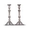 19th Century Silver Candlesticks, Russia, Set of 2 1