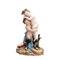 19th Century Porcelain Satyr and Dionysus from Meissen 1