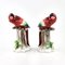 Porcelain Parrots from Sitzendorf, Set of 2, Image 1