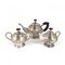 Silver Arabic Style Tea Service Set - 4 Pieces 2