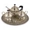 Silver Arabic Style Tea Service Set - 4 Pieces 1