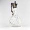 Russian Liqueur Decanter in Crystal and Silver 2