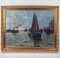 Paul Kuk, Harbor, Oil on Canvas, Framed, Image 1