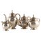 Russian Silver Tea Set from Sever Alexander Saint-Petersburg, Set of 4 2