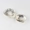 Silver Caviar Dishes in the Form of Seashells, Shefflield, 1898, Set of 2 1