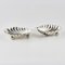 Silver Caviar Dishes in the Form of Seashells, Shefflield, 1898, Set of 2, Image 3