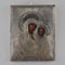 Kazan Mother of God with Silver Setting, Set of 2 1