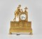 Vintage Empire Brass Mantel Clock, Image 1