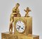 Vintage Empire Brass Mantel Clock 4