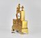 Vintage Empire Brass Mantel Clock 2