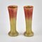 Art Nouveau Glass Vases, Set of 2 3