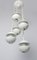 German White Cascade Lamp from Kaiser Leuchten, 1960s 3