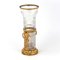 Vase en Cristal en Bronze Doré 2