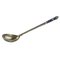 Russian Silver Cloisonne Enamel Teaspoon with Twisted Handle 4