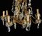 Chandelier in Brass with Eight Candleholders 2
