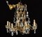 Chandelier in Brass with Eight Candleholders 1