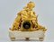 Putti with a Dog Mantel Clock by Phillipe Mourey 5