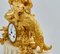 Putti with a Dog Mantel Clock by Phillipe Mourey 8