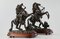 19th Century Bronzed Marley Riders, Set of 2 3