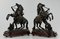 19th Century Bronzed Marley Riders, Set of 2 5