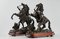 19th Century Bronzed Marley Riders, Set of 2 1