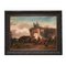 Joseph Jodocus Moerenhout, Cavalrymen Resting, 1801-1875, Oil on Wood, Framed 1