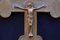 Antikes russisches Altar Kreuz aus Silber, spätes 19. Jh 11