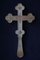 Antique Russian Late 19th Century Silver Altar Cross 3