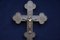 Antique Russian Late 19th Century Silver Altar Cross 6