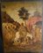 Antique Russian 18th Century Temple Image of the Entry of the Lord Into Jerusalem 19