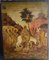 Antique Russian 18th Century Temple Image of the Entry of the Lord Into Jerusalem 5