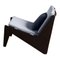 Kangaroo Low Armchair, Wood and Cane with Cushions by Pierre Jeanneret for Cassina, Image 1