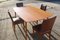 Mid-Century French Modern Wooden Dining Table 8