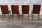 Mid-Century French Wooden Dining Chairs, Set of 4 7